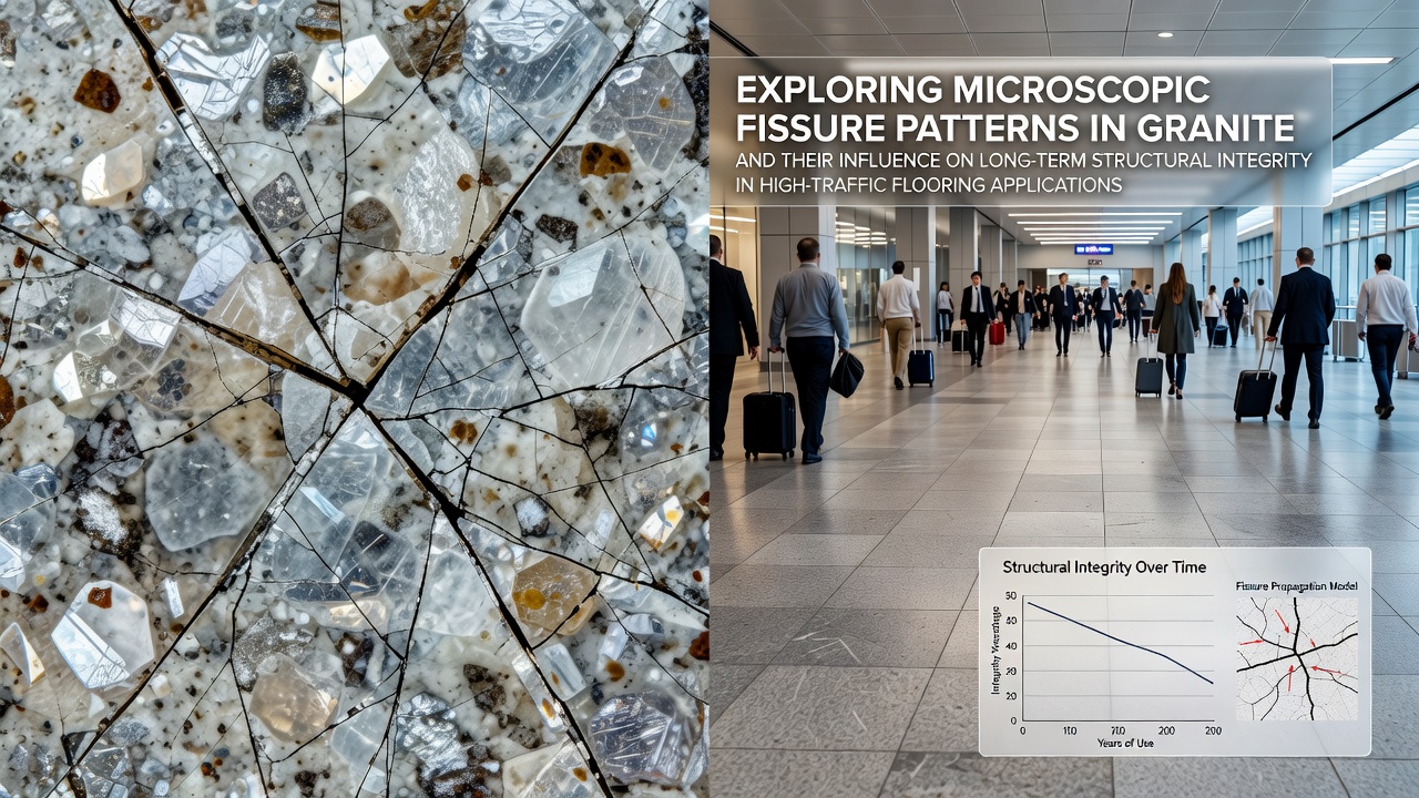 Exploring Microscopic Fissure Patterns in Granite and Their Influence on Long-Term Structural Integrity in High-Traffic Flooring Applications