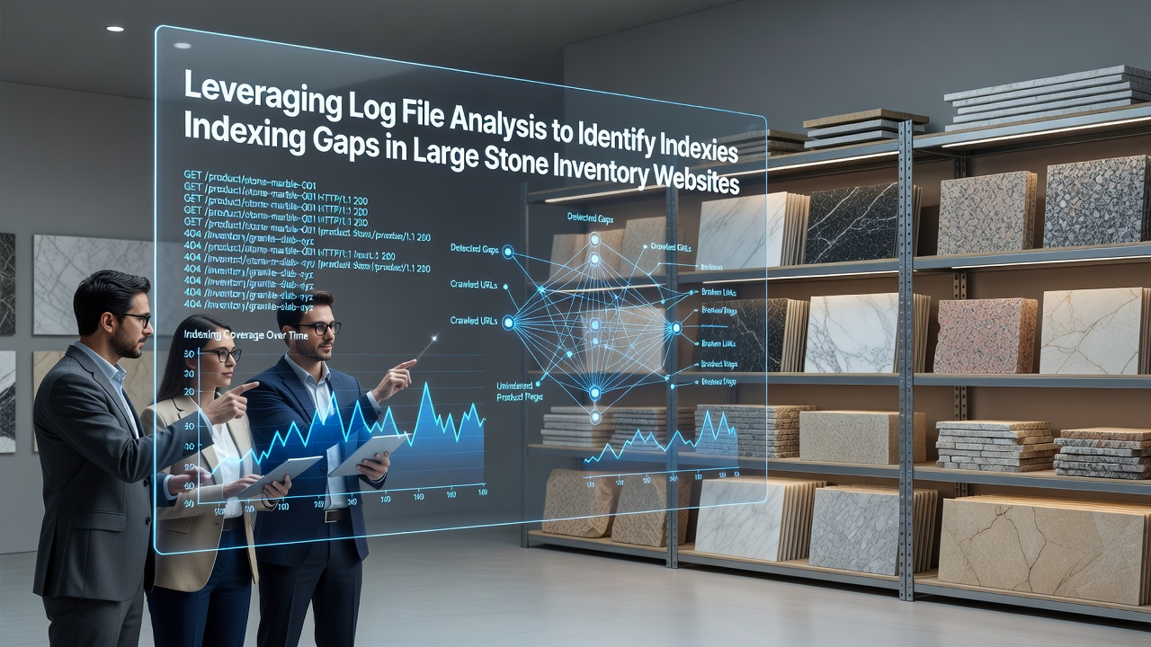 Leveraging Log File Analysis to Identify Indexing Gaps in Large Stone Inventory Websites
